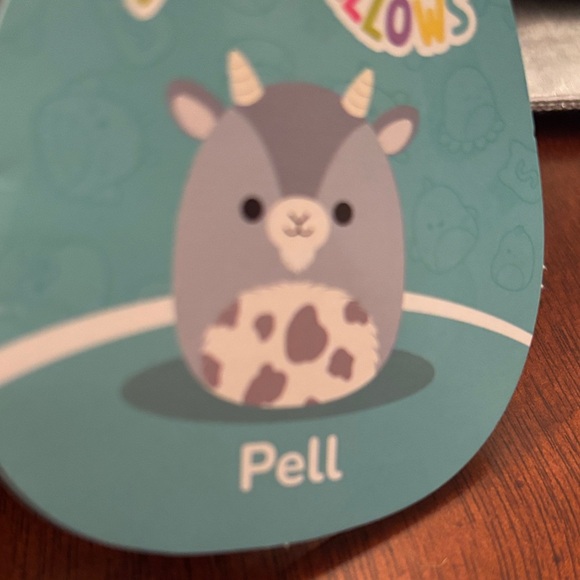 Squishmallows Pell Gray and Cream Plush Toy - Picture 2 of 4